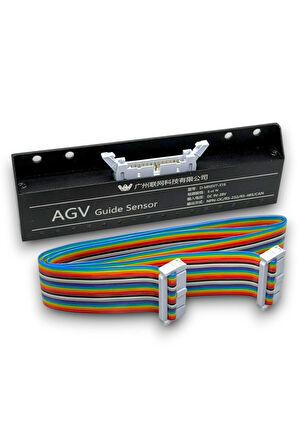 AGV Guide Sensor, D-MNSV7-X16, Manyetik Navigasyon Sensörü, Manyetik Takip ve Hat Sensörü