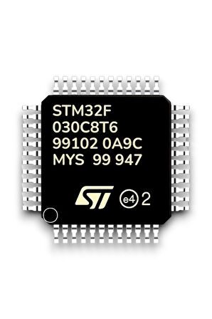 STM32F030C8T6 48LQFP 32-Bit 48Mhz Mikrodenetleyici Orjinal - 1 Adet