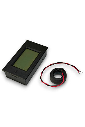 AC 80-260V, 0-100A PZEM-061 Akım Trafolu LCD Ekran Dijital Voltmetre Ampermetre