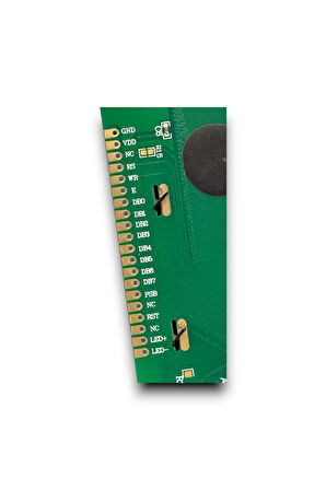 128x64 Lcd Modül Mavi Beyaz - JLX12864C-1-COB - ST7920 - 1 Adet