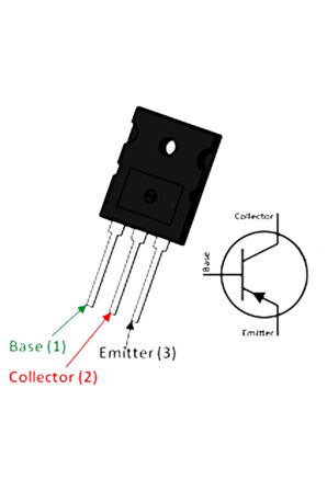 2SA1943 THT Güç Transistörü TO264 - PNP 230V 15A