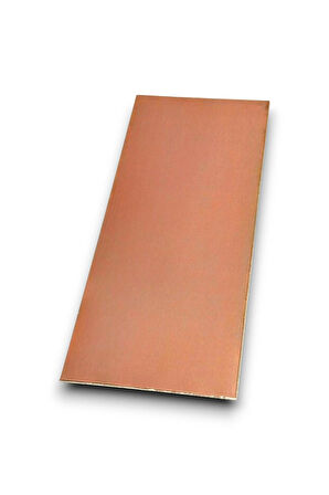 Çift Taraflı Bakır Plaket FR2 - 200x87x2mm - 1 Adet