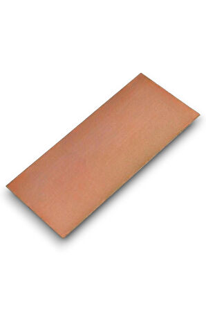 Çift Taraflı Bakır Plaket FR2 - 200x87x2mm - 1 Adet