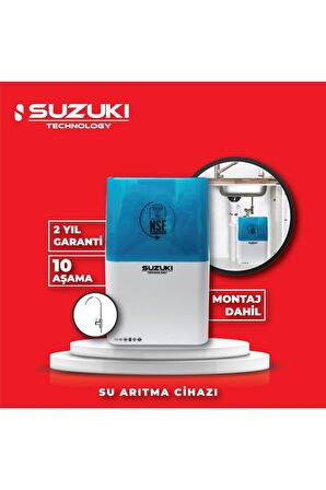 10 Aşamalı Su Arıtma Cihazı - Ücretsiz Montaj