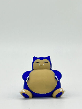 Pokemon Oyuncak, Snorlax 5cm ( hediyeli ) Boyasız Renkli Baskı
