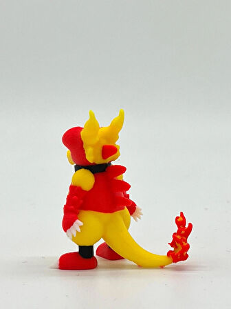 Pokemon Oyuncak, Magmar 5cm ( hediyeli ) Boyasız Renkli Baskı