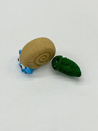 Pokemon Oyuncak, Omanyte 5cm ( hediyeli ) Boyasız Renkli Baskı