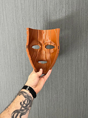 The Mask ! Maske, Duvar dekorasyonu veya Kişisel Parti veya Eğlence Ürünü, Renk Seçiminiz vardur, 23cm