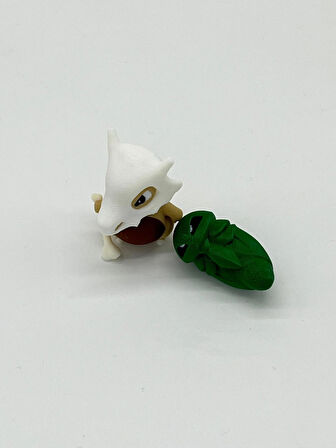 Pokemon Oyuncak, Cubone 5cm ( hediyeli ) Boyasız Renkli Baskı