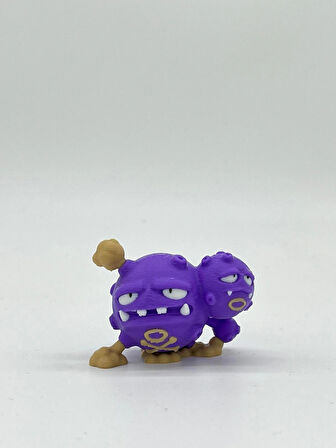 Pokemon Oyuncak, Weezing 5cm ( hediyeli ) Boyasız Renkli Baskı
