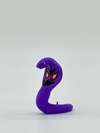 Pokemon Oyuncak, Arbok 5cm ( hediyeli ) Boyasız Renkli Baskı