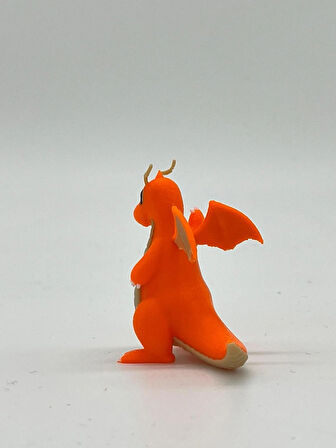 Pokemon Oyuncak, Dragonite 5cm ( hediyeli ) Boyasız Renkli Baskı