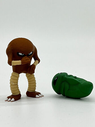 Pokemon Oyuncak, Hitmonlee 5cm ( hediyeli ) Boyasız Renkli Baskı