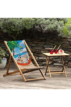 Home Looney Tunes Team And Bugs Bunny Şezlong