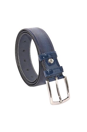 3 Adet x 3.5 Cm. Klasik Suni Deri Desenli Rugan Kemer - 80v