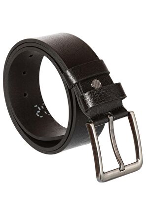 2 Adet x 4.5 Cm. Spor Hakiki Deri Düz Model Kemer Lacivert ve Siyah