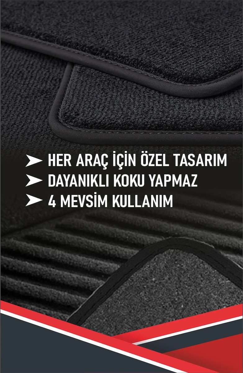 opel corsa d özel velur halı paspas takımı 2006-2014 model uygun