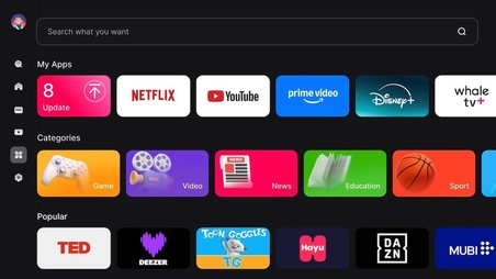 Sagatronic TV 32" HD SMART ANDROİD WHALE TV