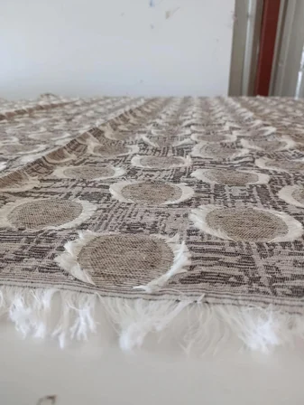 Sakallı Koltuk Örtüsü 