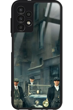 Samsung Galaxy A13 Uyumlu Peaky Blinders Tasarımlı Parlak Silikon Kılıf