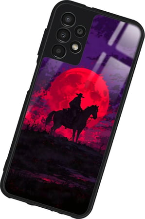 Samsung Galaxy A13 Uyumlu RDR2 Tasarımlı Parlak Silikon Kılıf