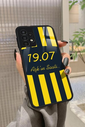Samsung Galaxy A13 Uyumlu 1907 Yazılı Parlak Silikon Kılıf