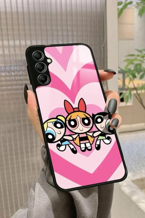 Samsung Galaxy A14 Uyumlu Girl Power Tasarımlı Parlak Silikon Kılıf