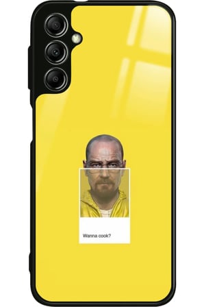 Samsung Galaxy A14 Uyumlu Breaking Bad Tasarımlı Parlak Silikon Kılıf