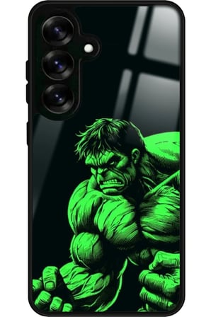 Samsung Galaxy A16 Uyumlu Hulk Tasarımlı Parlak Silikon Kılıf