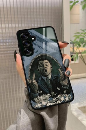 Samsung Galaxy A16 Uyumlu Money Tasarımlı Parlak Silikon Kılıf