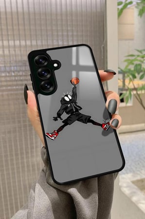 Samsung Galaxy A16 Uyumlu Basketbol Tasarımlı Parlak Silikon Kılıf