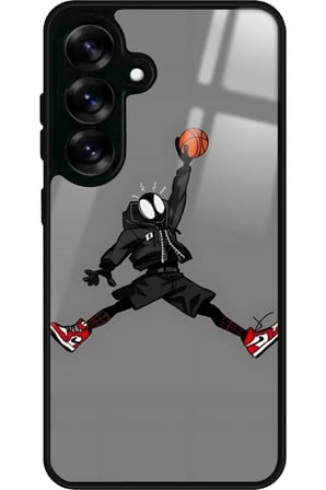 Samsung Galaxy A16 Uyumlu Basketbol Tasarımlı Parlak Silikon Kılıf