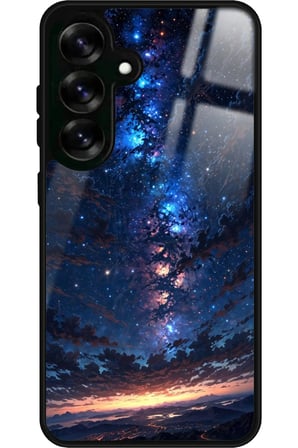 Samsung Galaxy A16 Uyumlu Soyut Sanat Tasarımlı Parlak Silikon Kılıf