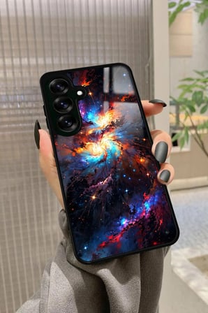 Samsung Galaxy A16 Uyumlu Soyut Sanat Tasarımlı Parlak Silikon Kılıf
