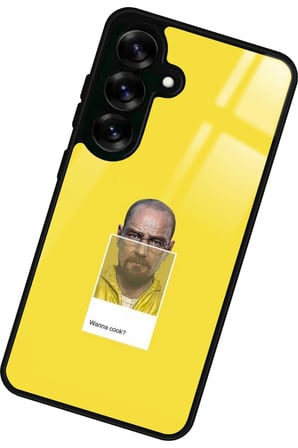 Samsung Galaxy A16 Uyumlu Breaking Bad Tasarımlı Parlak Silikon Kılıf