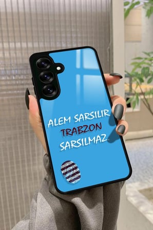 Samsung Galaxy A16 Uyumlu Trabzon Yazılı Parlak Silikon Kılıf