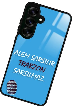 Samsung Galaxy A16 Uyumlu Trabzon Yazılı Parlak Silikon Kılıf