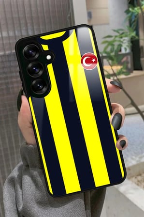 Samsung Galaxy A16 Uyumlu Futbol Takımı Tasarımlı Parlak Silikon Kılıf