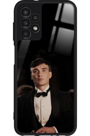 Samsung Galaxy A23 Uyumlu Thomas Shelby Tasarımlı Parlak Silikon Kılıf