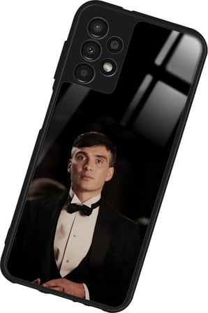 Samsung Galaxy A23 Uyumlu Thomas Shelby Tasarımlı Parlak Silikon Kılıf
