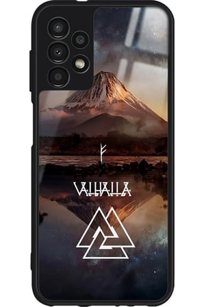 Samsung Galaxy A23 Uyumlu Valhalla Tasarımlı Parlak Silikon Kılıf