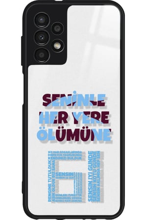Samsung Galaxy A23 Uyumlu 61 Yazılı Parlak Silikon Kılıf