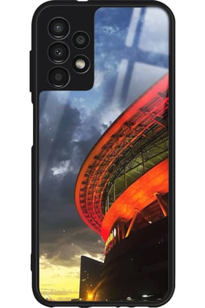 Samsung Galaxy A23 Uyumlu Stadyum Tasarımlı Parlak Silikon Kılıf