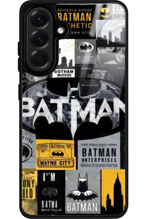 Samsung Galaxy A26 Uyumlu Batman Tasarımlı Parlak Silikon Kılıf