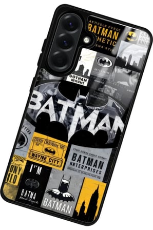 Samsung Galaxy A26 Uyumlu Batman Tasarımlı Parlak Silikon Kılıf