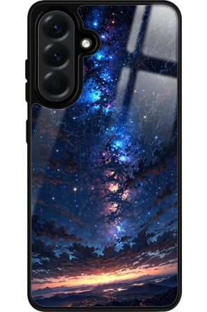 Samsung Galaxy A26 Uyumlu Soyut Sanat Tasarımlı Parlak Silikon Kılıf