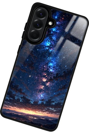 Samsung Galaxy A26 Uyumlu Soyut Sanat Tasarımlı Parlak Silikon Kılıf