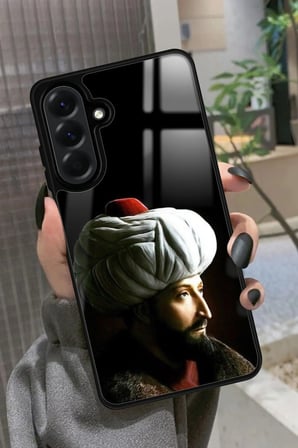 Samsung Galaxy A26 Uyumlu Padişah Tasarımlı Parlak Silikon Kılıf