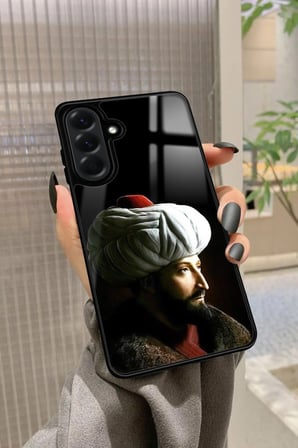 Samsung Galaxy A26 Uyumlu Padişah Tasarımlı Parlak Silikon Kılıf