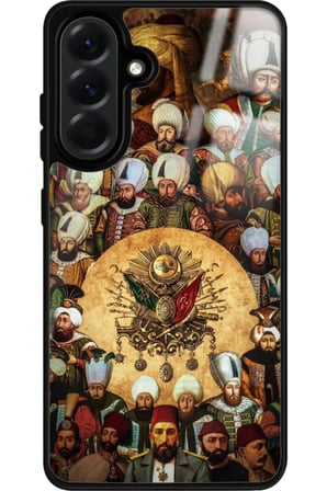 Samsung Galaxy A26 Uyumlu Padişah Tasarımlı Parlak Silikon Kılıf